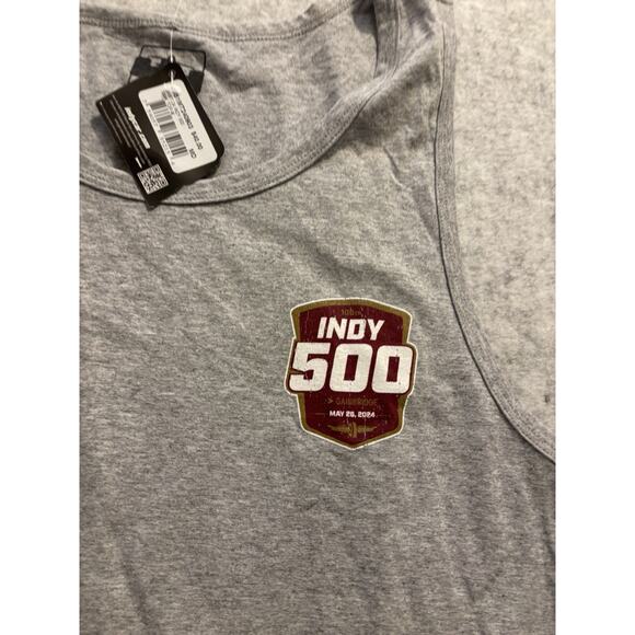 Indy 500 Mens Logo Print Tank Top Sz Medium Mens Brand New - Picture 2 of 4